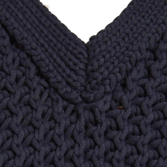 Theory $495 woven rope vest combo with poplin shirt twofer - Picture 7 of 10